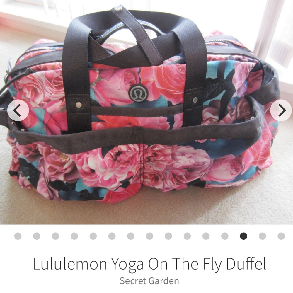 GUC On the Fly Secret Garden Duffle bag